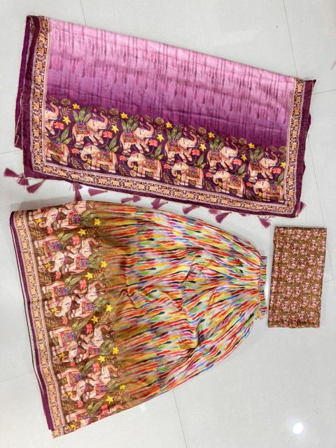 Artriddhs Dola silk D NO DEGITAL 23 Wholesale lehenga market in Pune